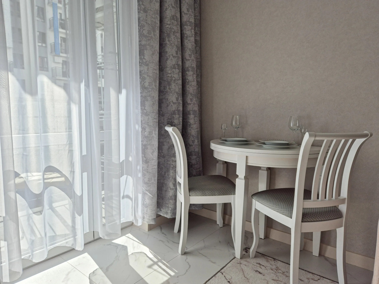 Квартира с Балконом в Одном из Самых Зеленых Районов Сочи