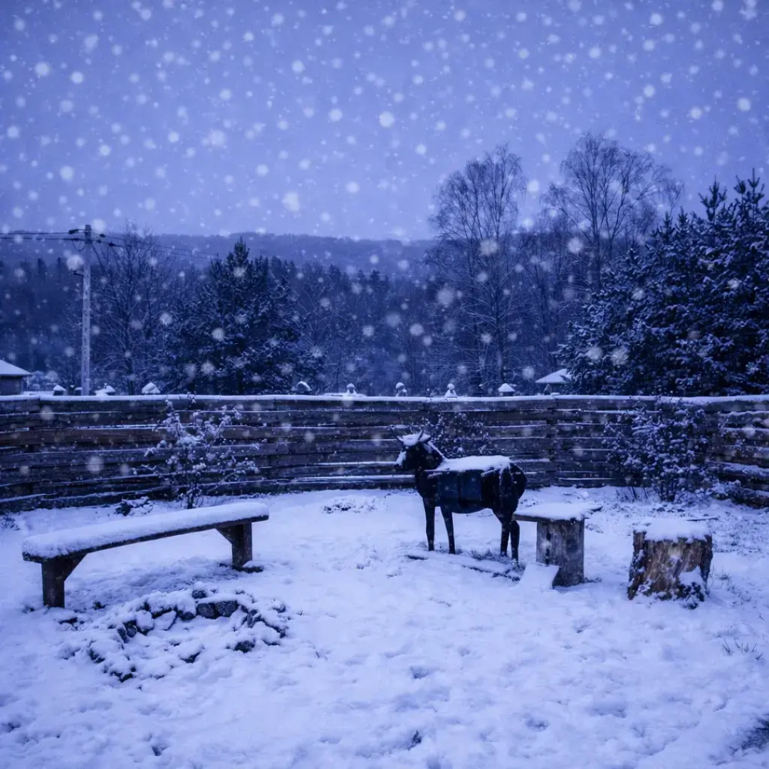 Частный дом Барнхаус "Зима"