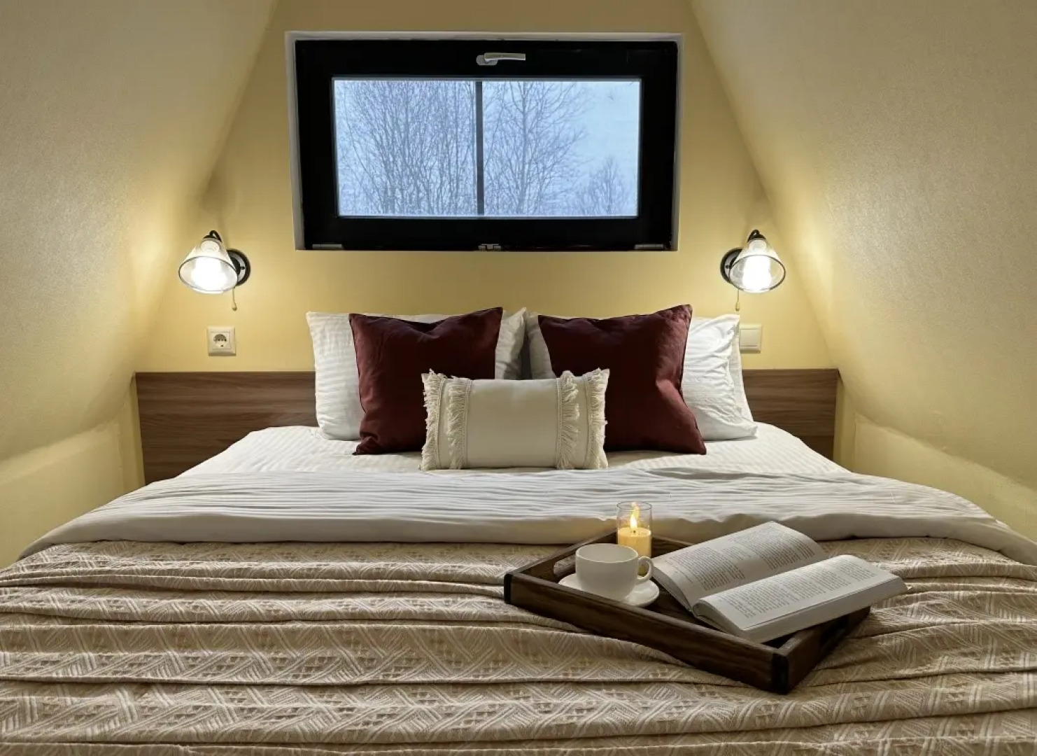 Частный Дом Афрейм с видом на лес №4