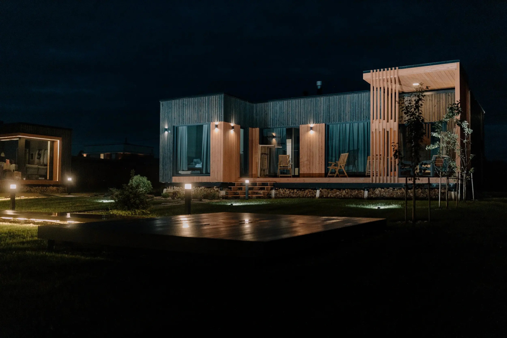 Частный дом Дом и Озеро