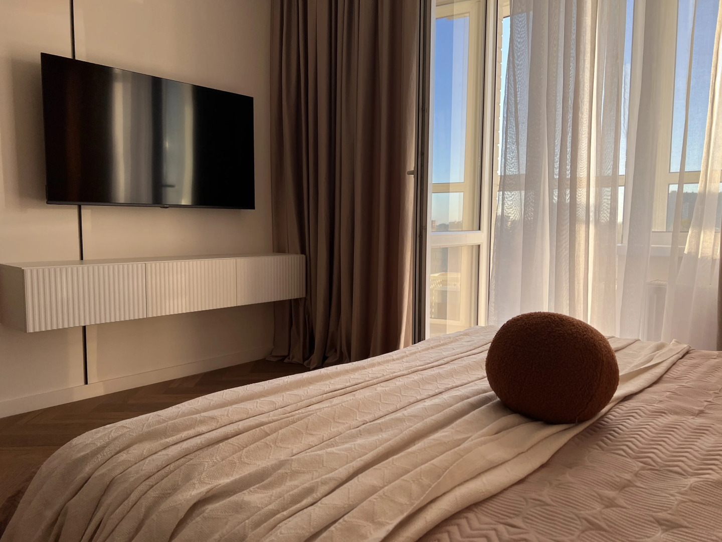 Квартира в Стиле Джапанди с Панорамным Видом