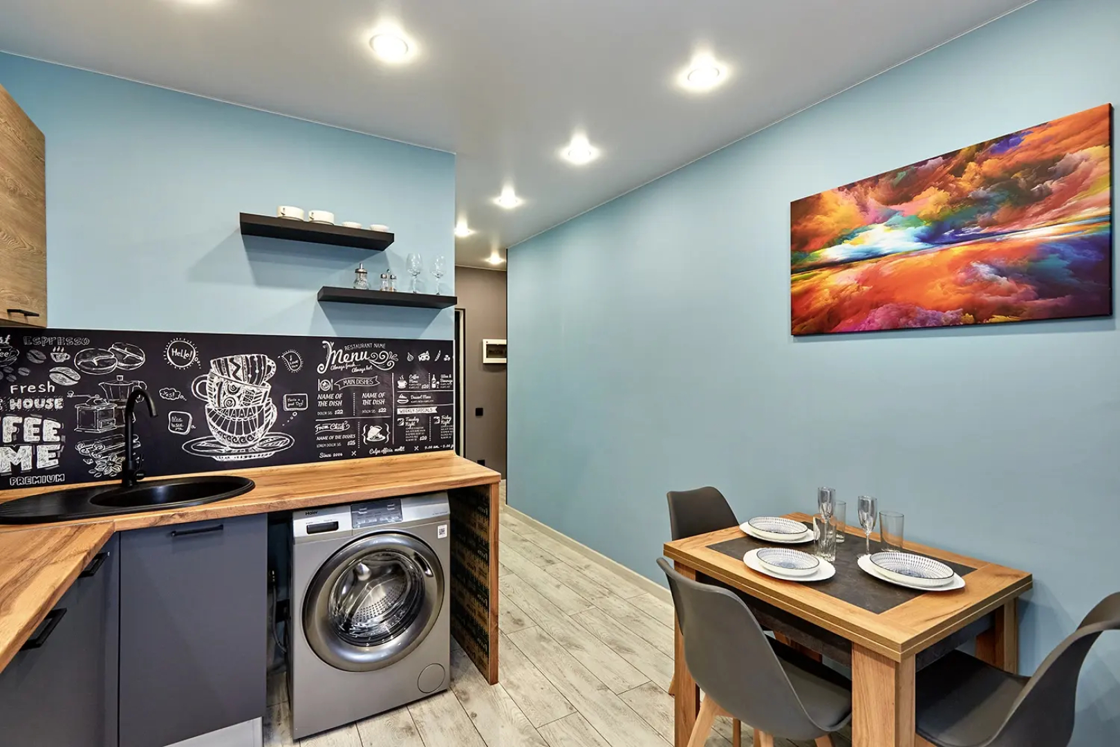 Апартаменты Новые Однокомнатные на Командорской