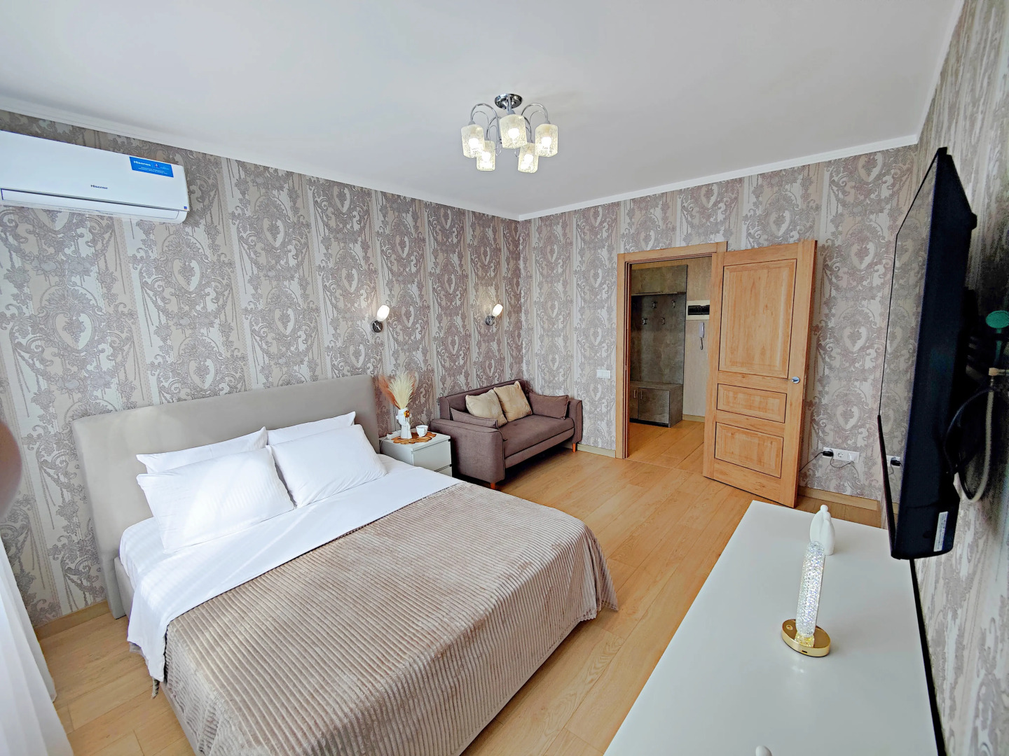 Квартира с потрясающим видом на реку Волгу и горы