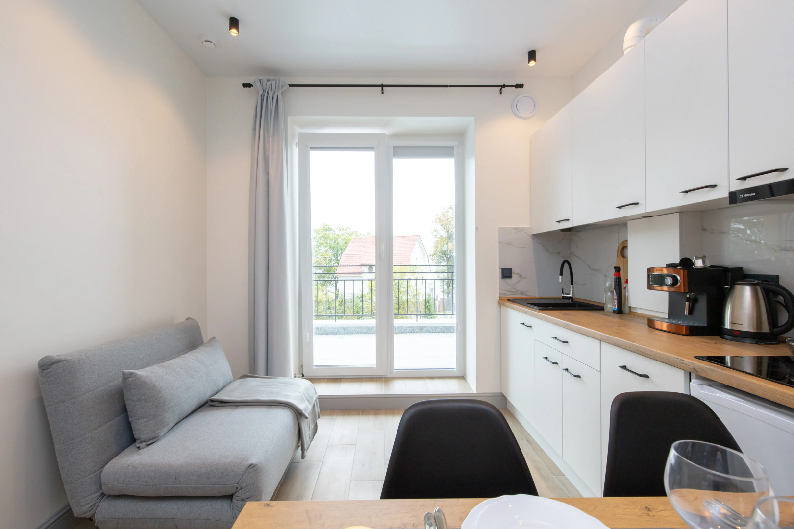 Апартаменты Балтик Апарт Терраса с видом на море