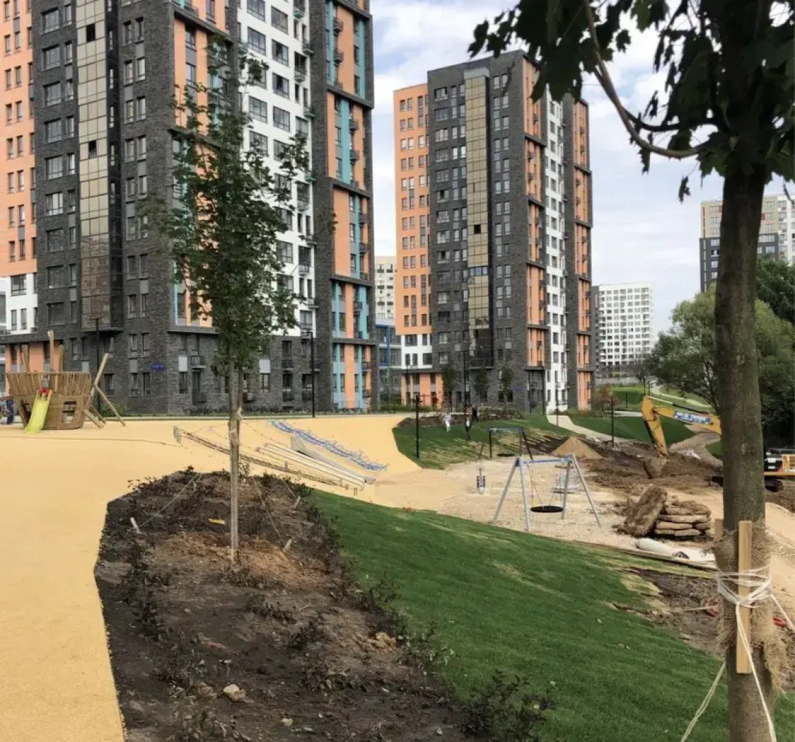 Квартира современная трешка в Скандинавии