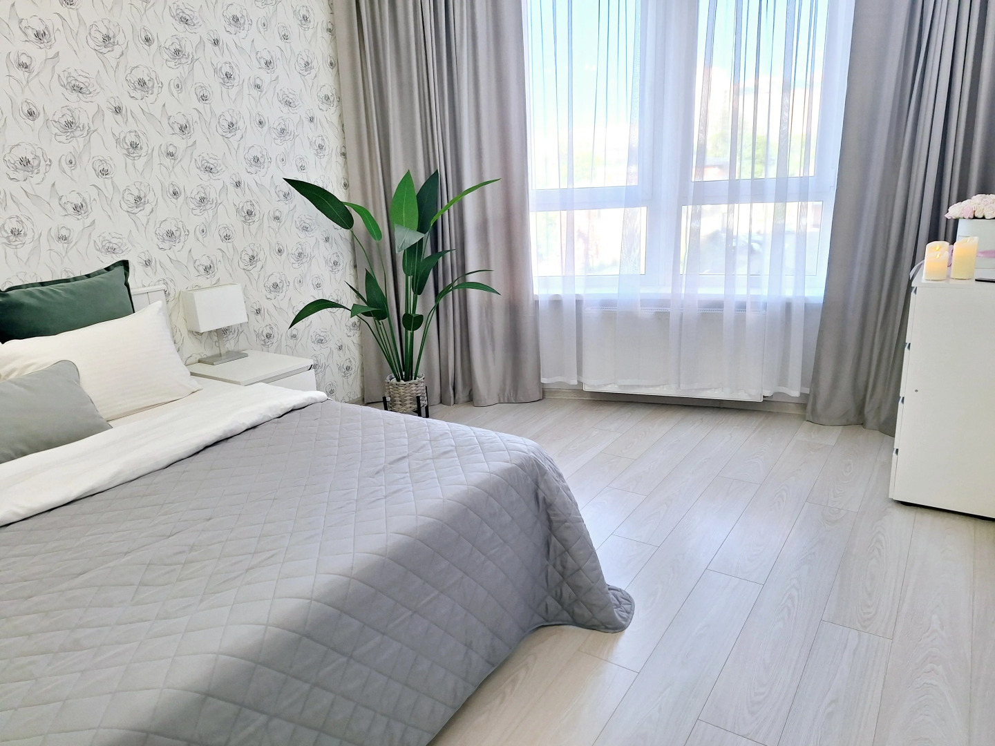 Квартира Просторная Однокомнатная на Парусной