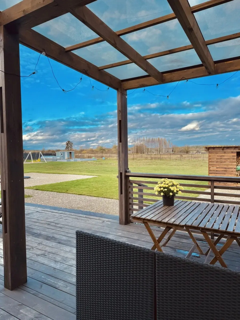 Частный дом комфортный в настоящей деревне