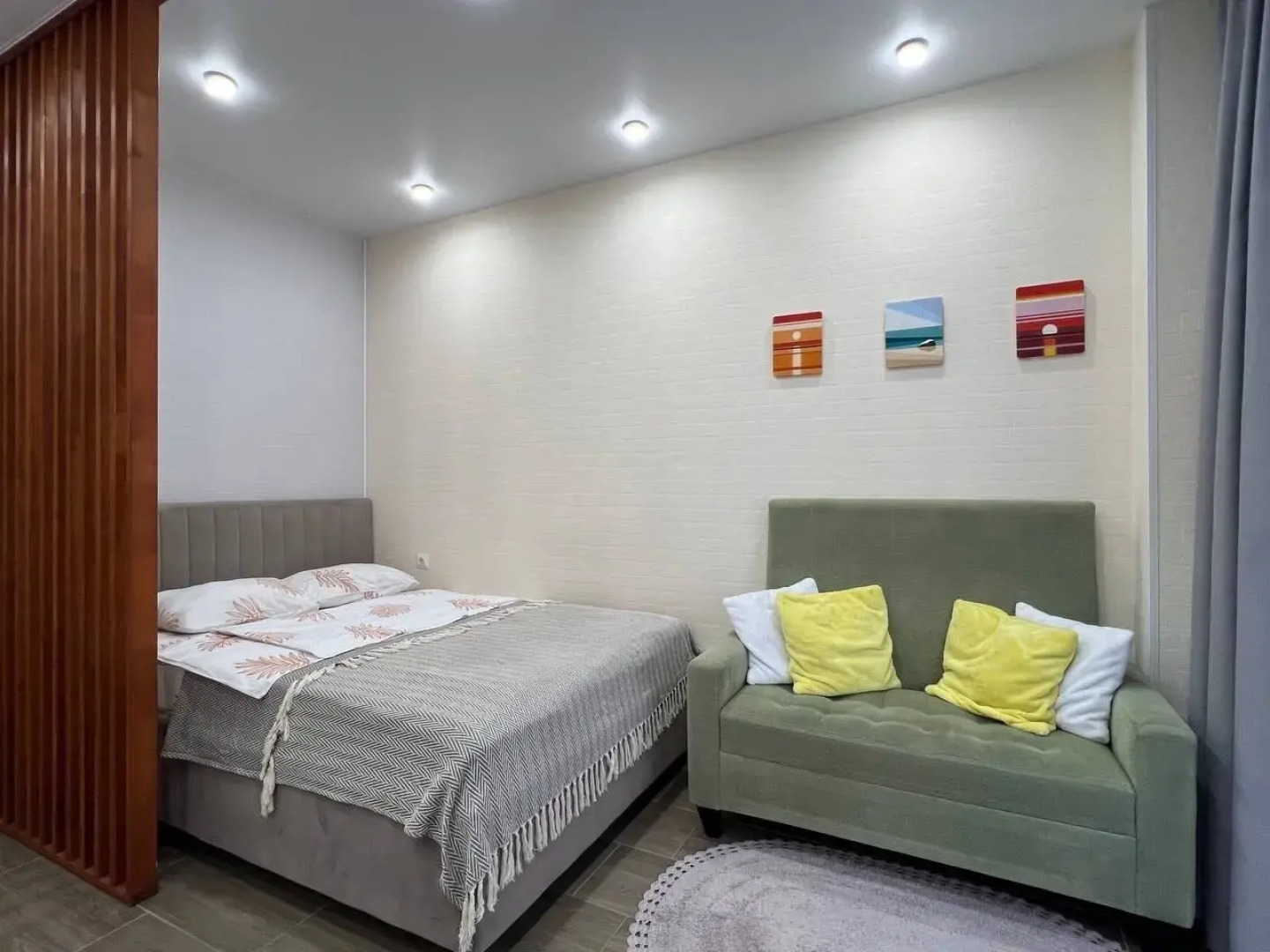 Квартира Студия в Сириусе с балконом