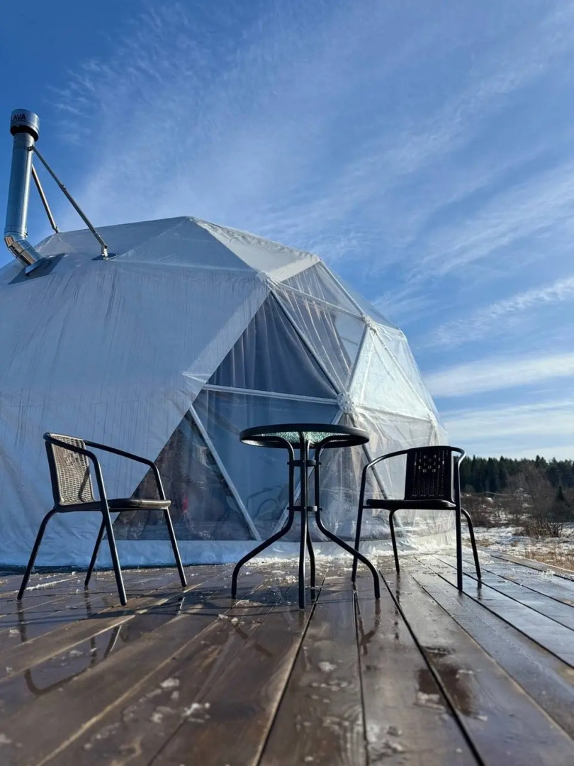 Глэмпинг Залив Силы