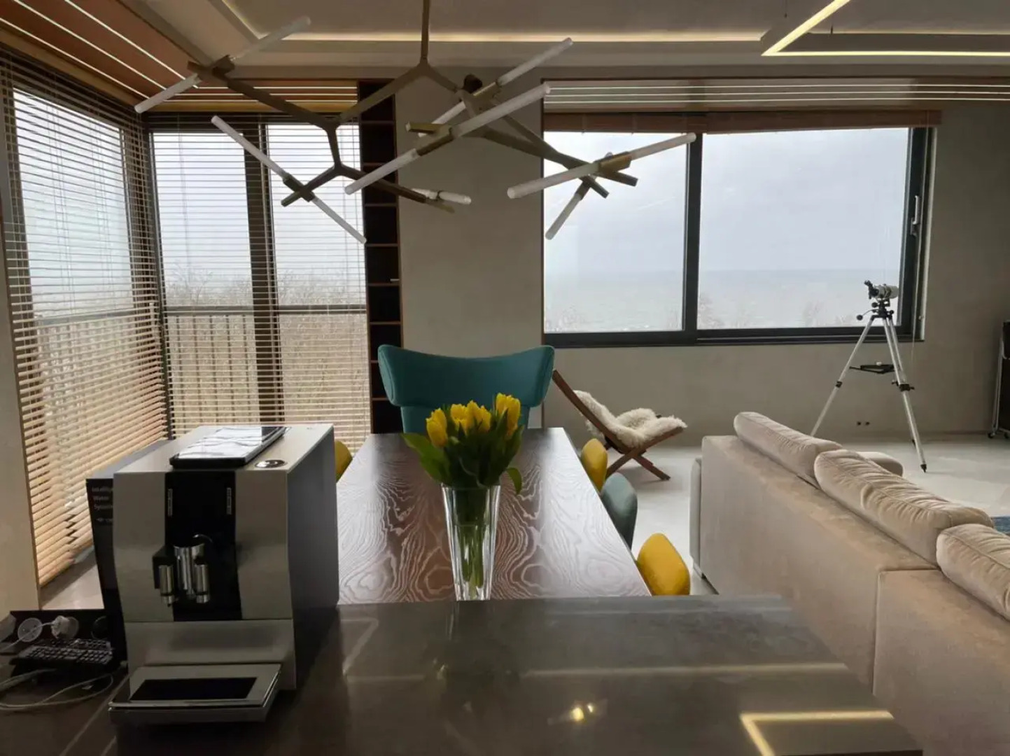 Апартаменты Просторная студия с видом на море в ЖК Вольный Ветер