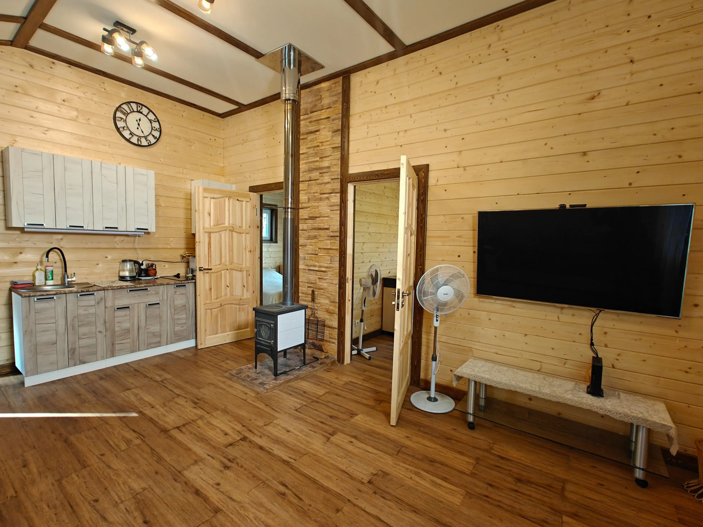 Частный Дом Уютный Трехкомнатный на Природе