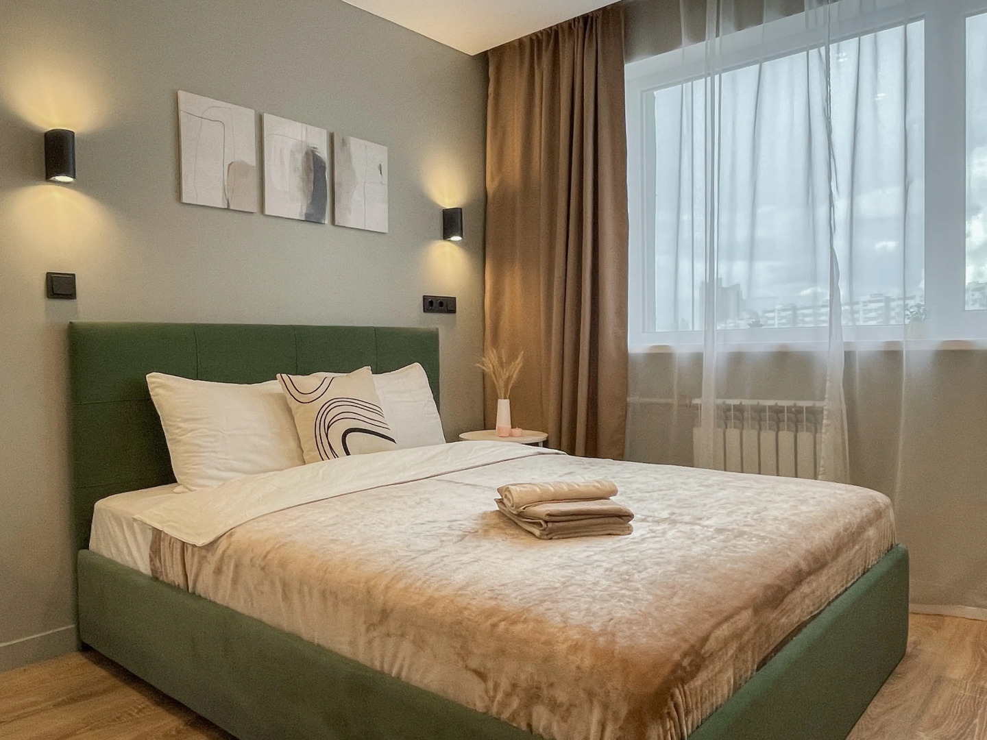 Квартира Dayker City Apartments студия возле метро Тропарево