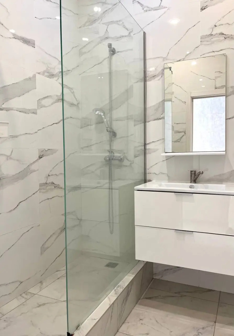 Квартира Мраморная с видом на город в ЖК Панорама