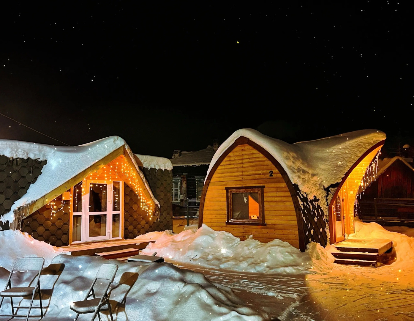 Глэмпинг Горы Реки