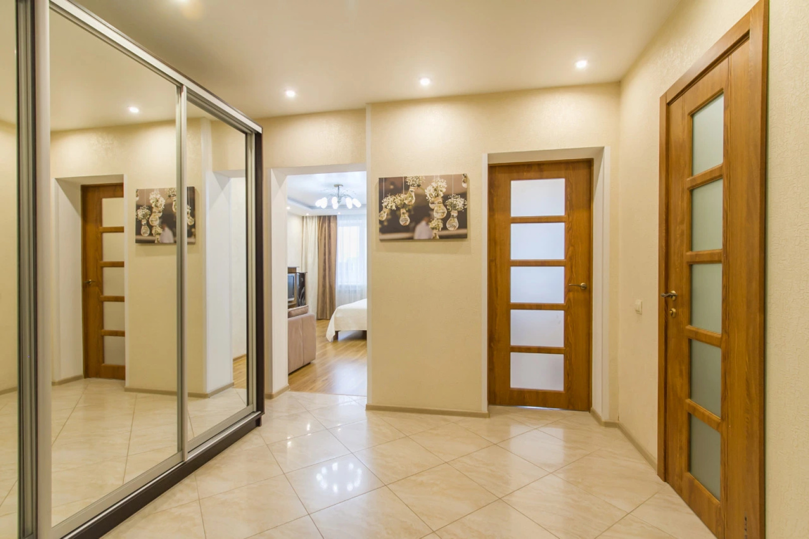 Апартаменты Светлая Квартира с Видом на Город