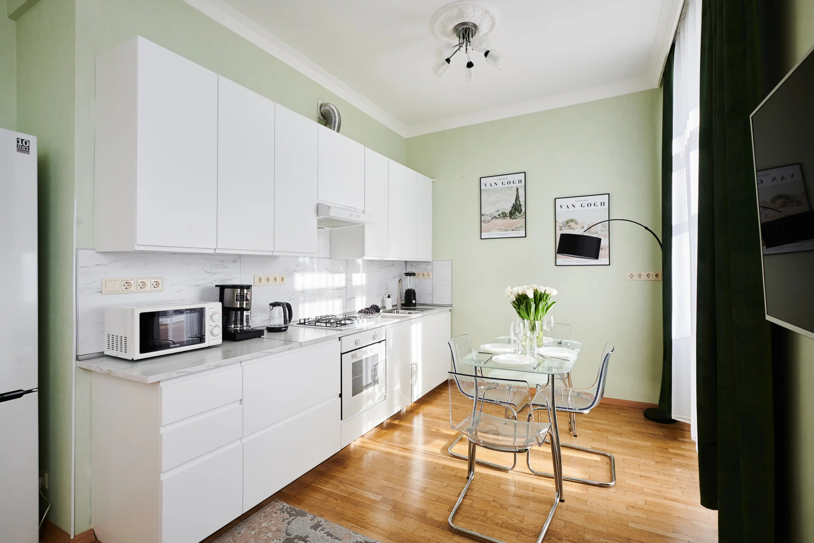 Квартира GM Apartments Трёхкомнатная с видом на Тверскую