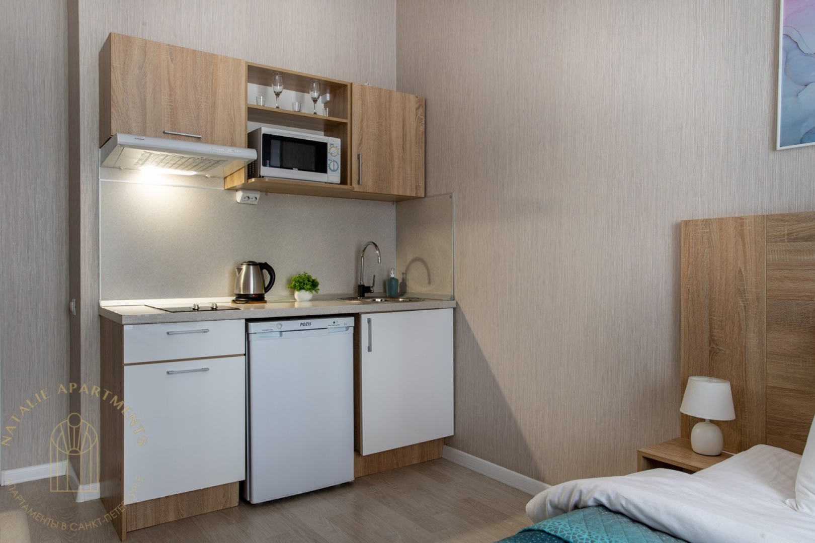 Апартаменты Студия Natalie Apartments Пулковское шоссе 14с6