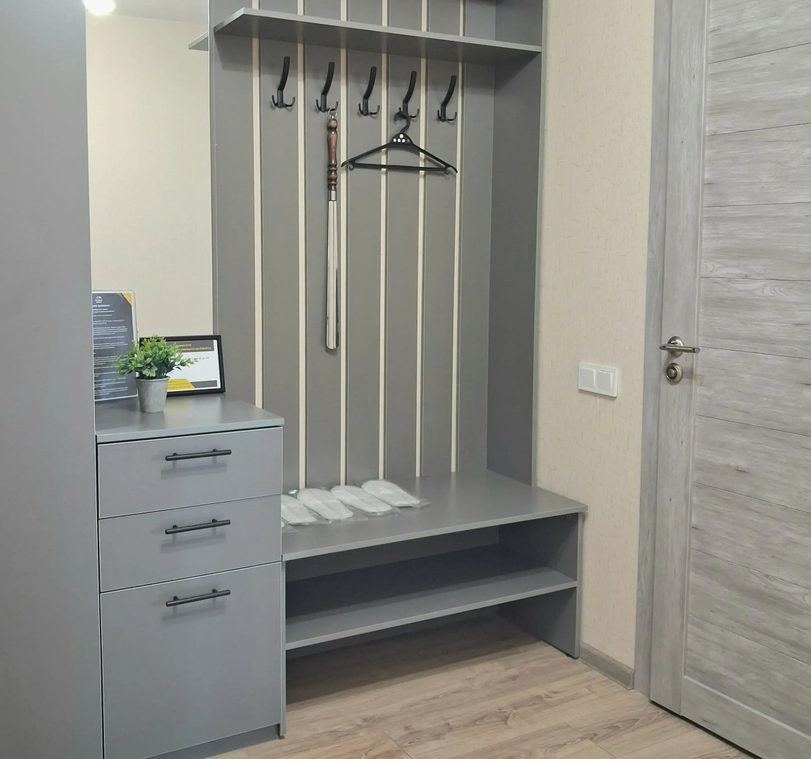 Квартира So fine Сети DeNewHome, Евротрешка в Центре с Парковочным Местом