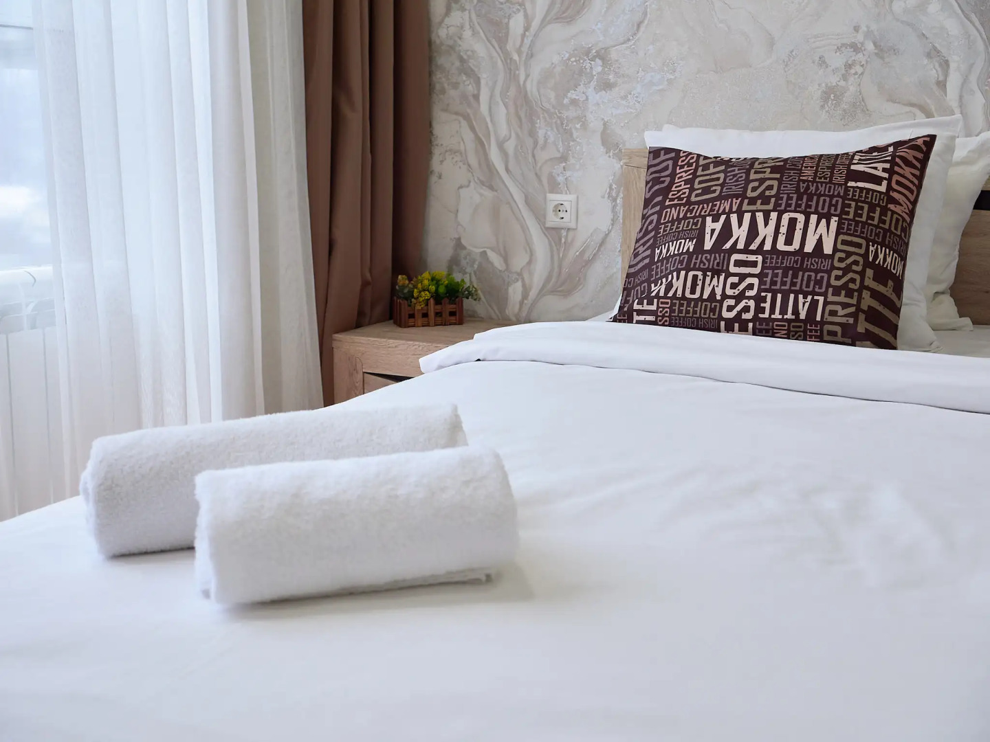 Апартаменты «Колокольчик» Ирины Савельевой с видом на горы у входа в Национальный Парк