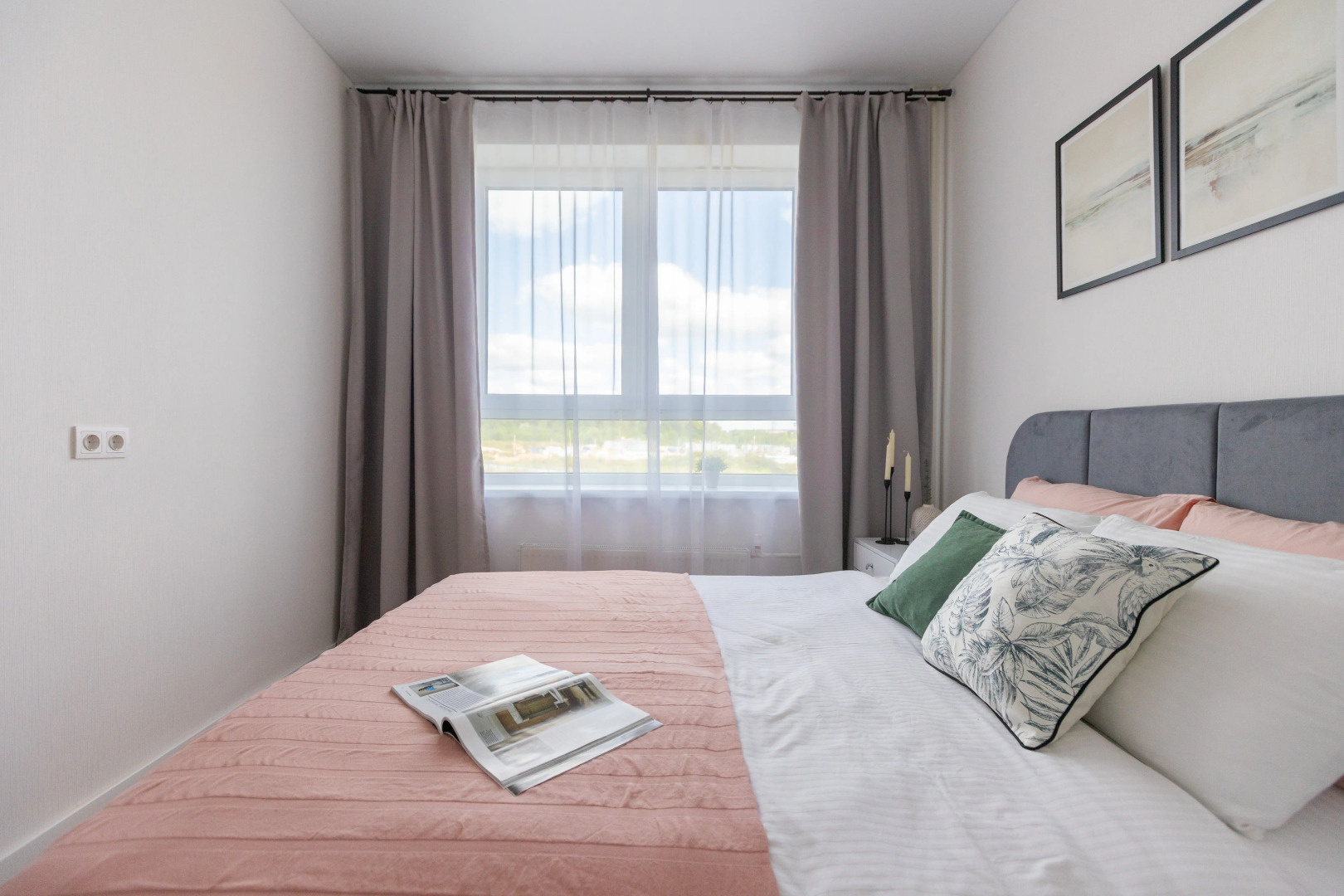 Квартира Евро 2-к Изумрудная долина