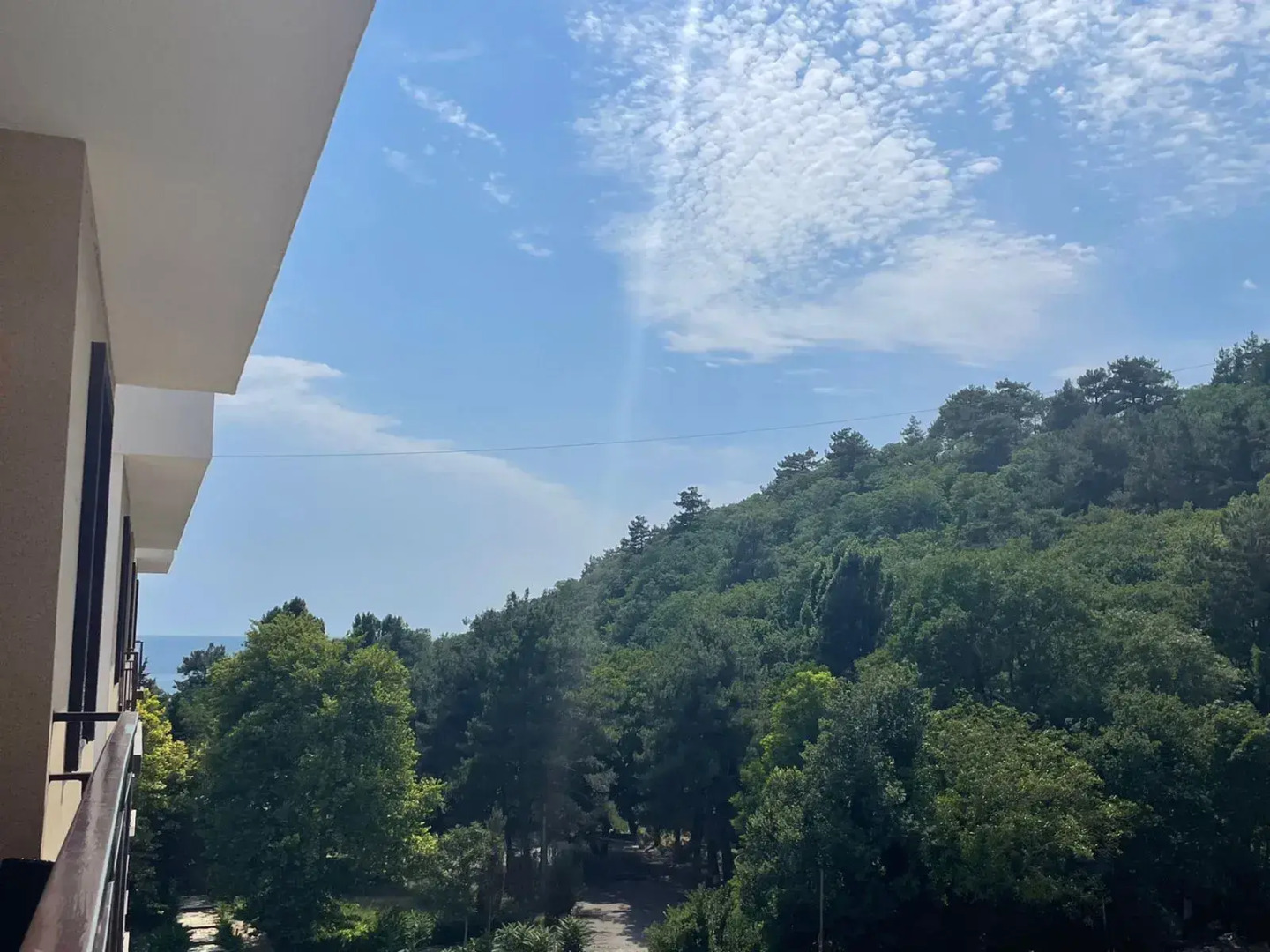 Апартаменты Комфортный семейных отдых у моря с видом на море и горы