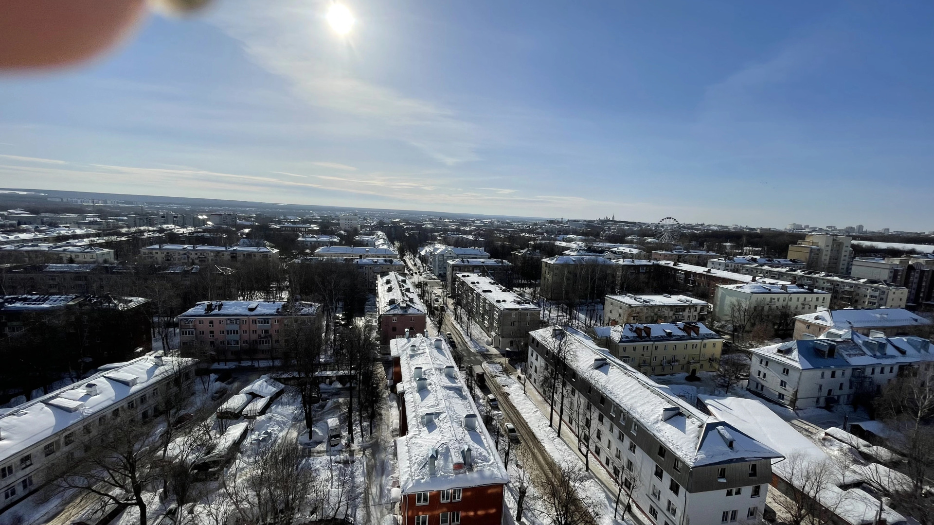 Апартаменты Уютная Студия с Красивым Видом на Город