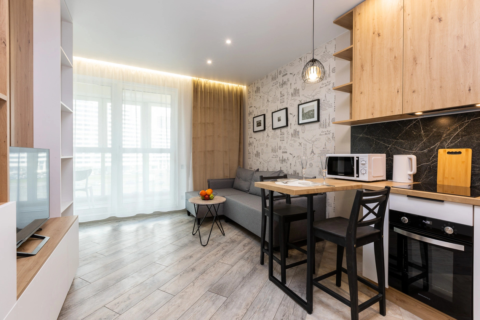 Апартаменты Современная студия в новом ЖК "Минск-Мир"