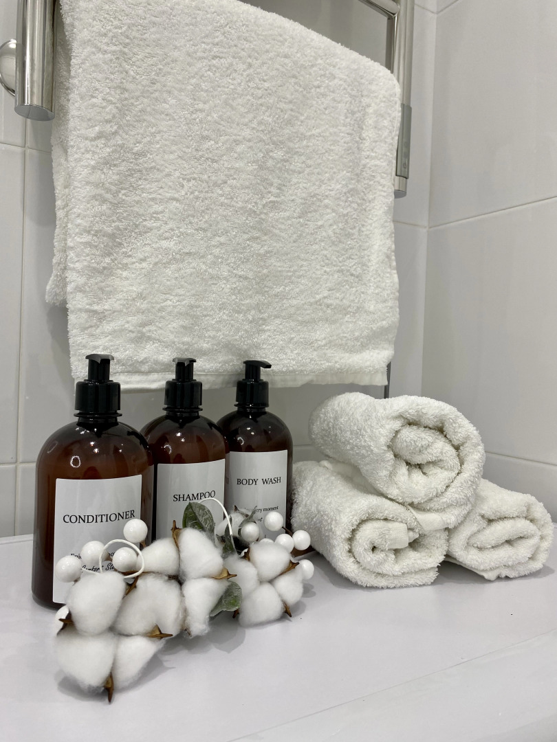 Квартира В скандинавском стиле с красивым видом на город для 4х гостей