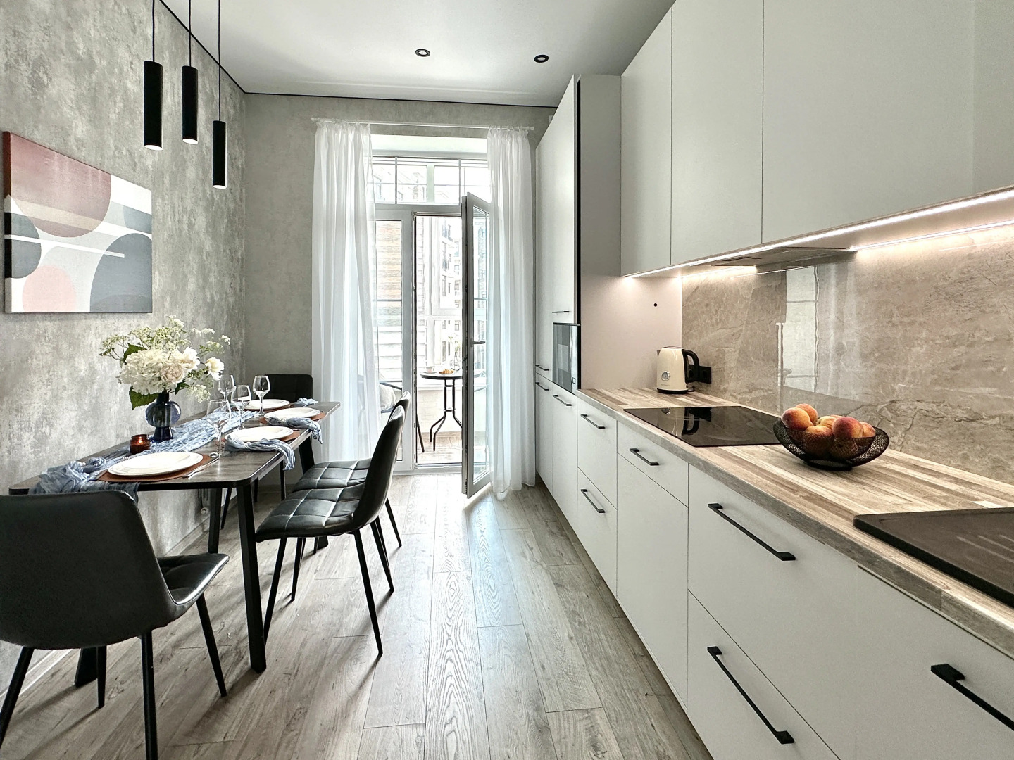 Апартаменты на Первой Линии у Моря