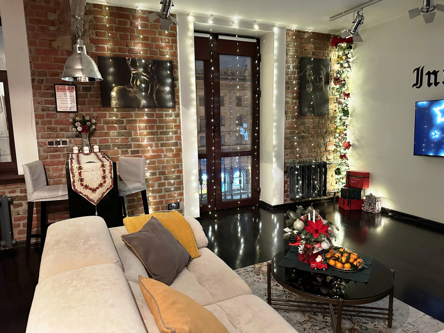 Апартаменты InterLoft 6 Old Town Free Parking Wi-Fi 100/50 Smart TV