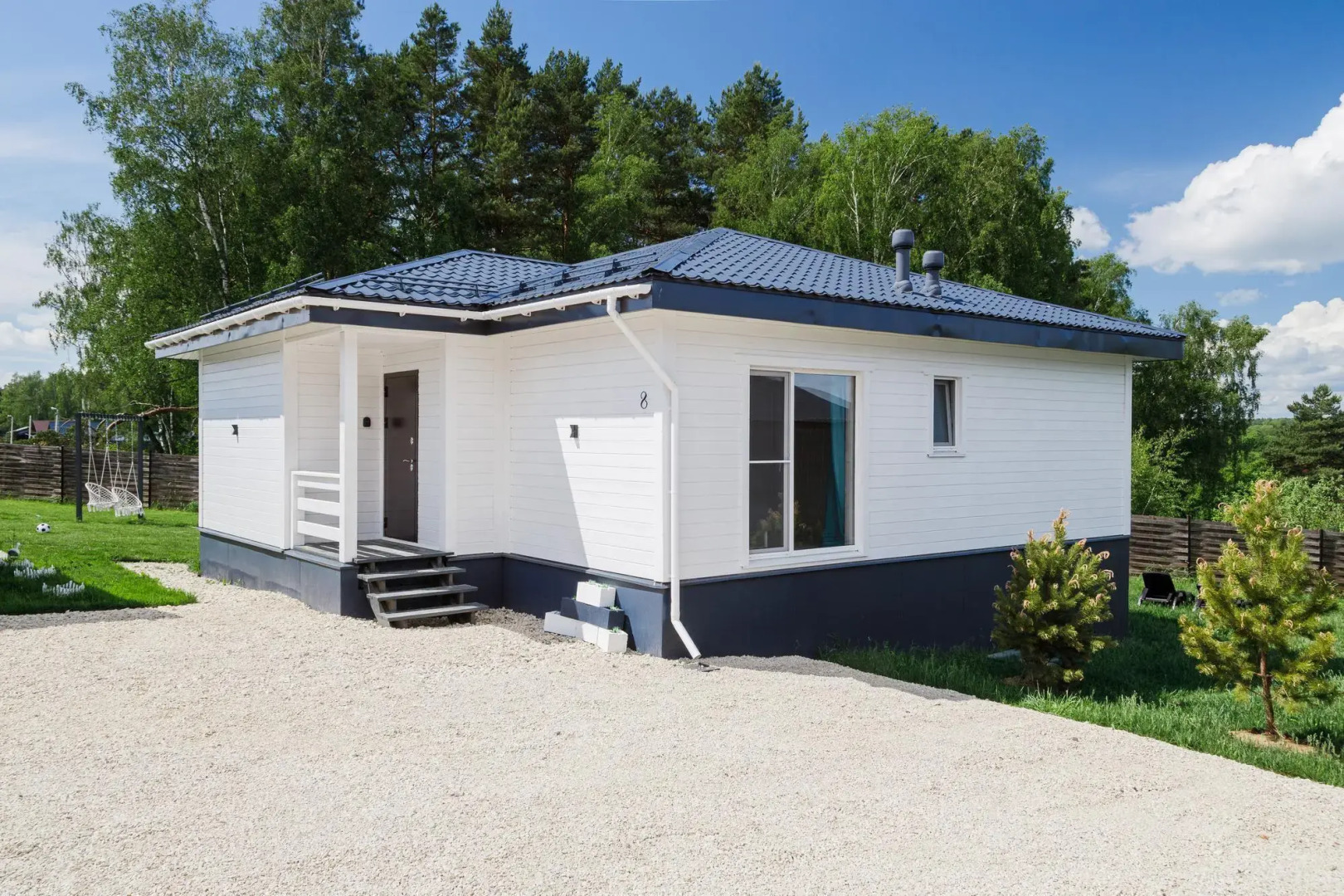 Частный Дом панорамный у леса и озера с сауной и купелью