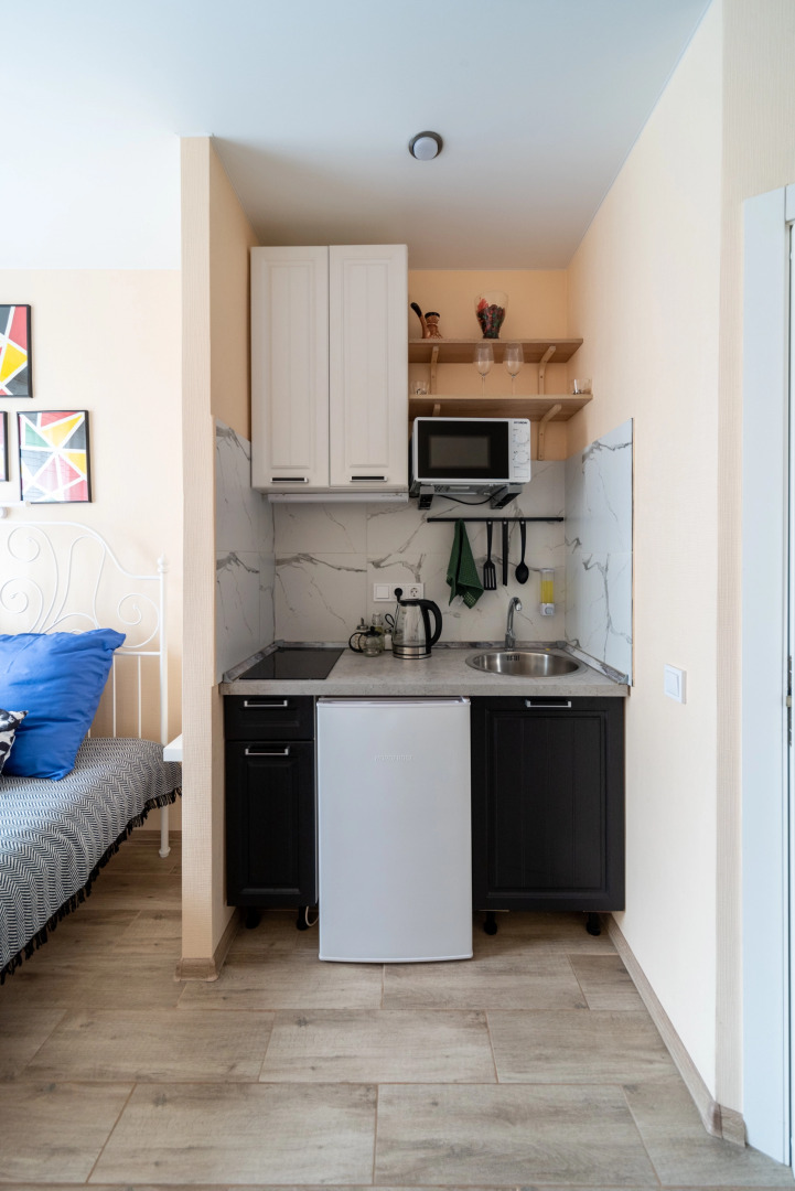 Студия с панорамными окнами