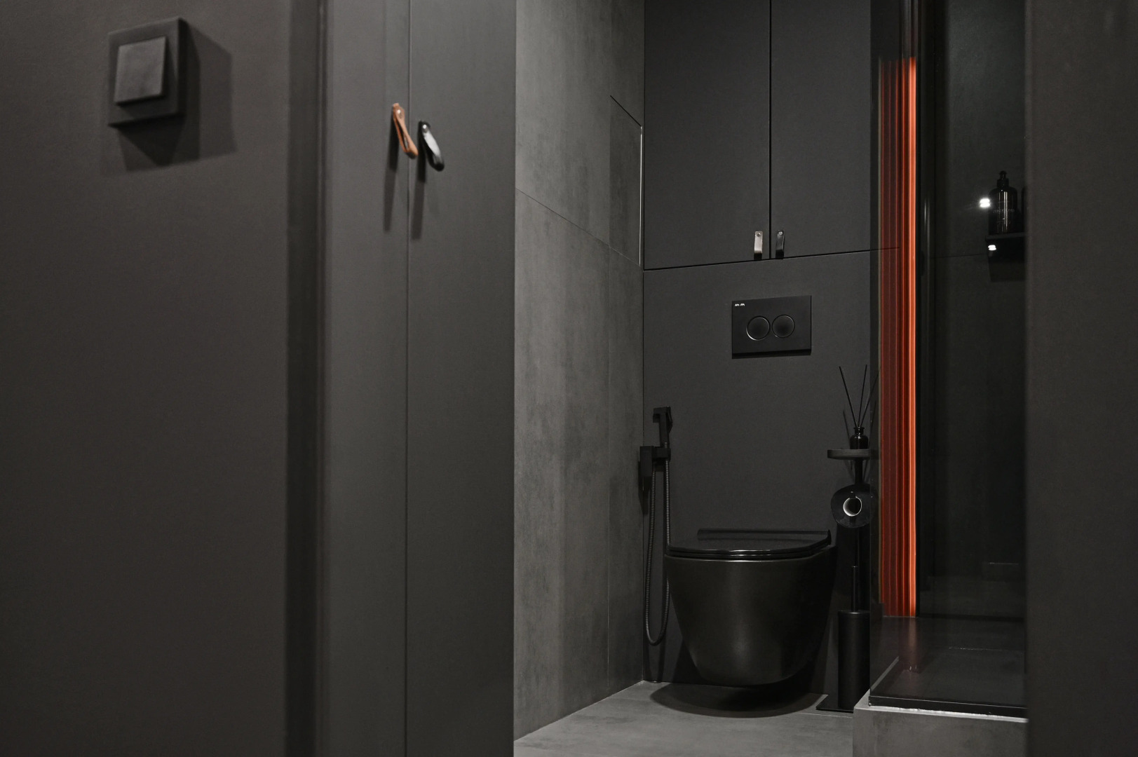 Квартира Aparts Pro+ Студия Black Panorama у Волги в ЖК Галактика на 16 Этаже