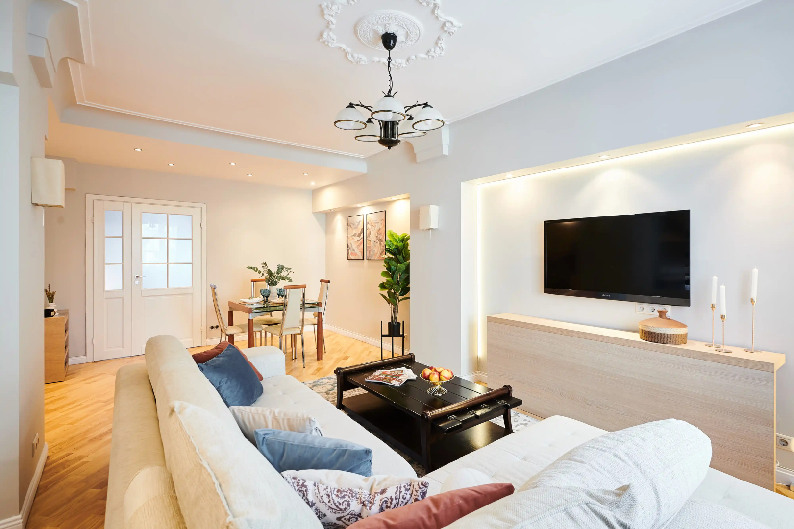 Квартира GM Apartments Трехкомнатные в стиле Европы