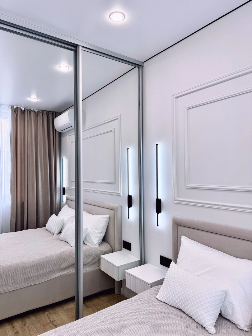 Квартира Marisol Aura Стильная Светлая в Современном ЖК