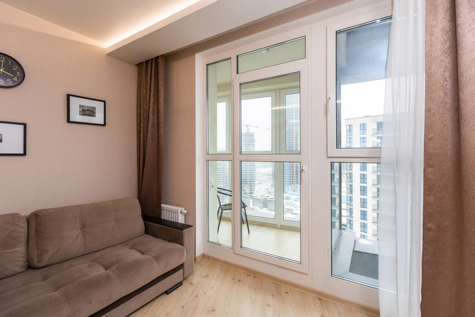 Апартаменты Уютная студия в ЖК "Минск Мир" (дом "Ницца")