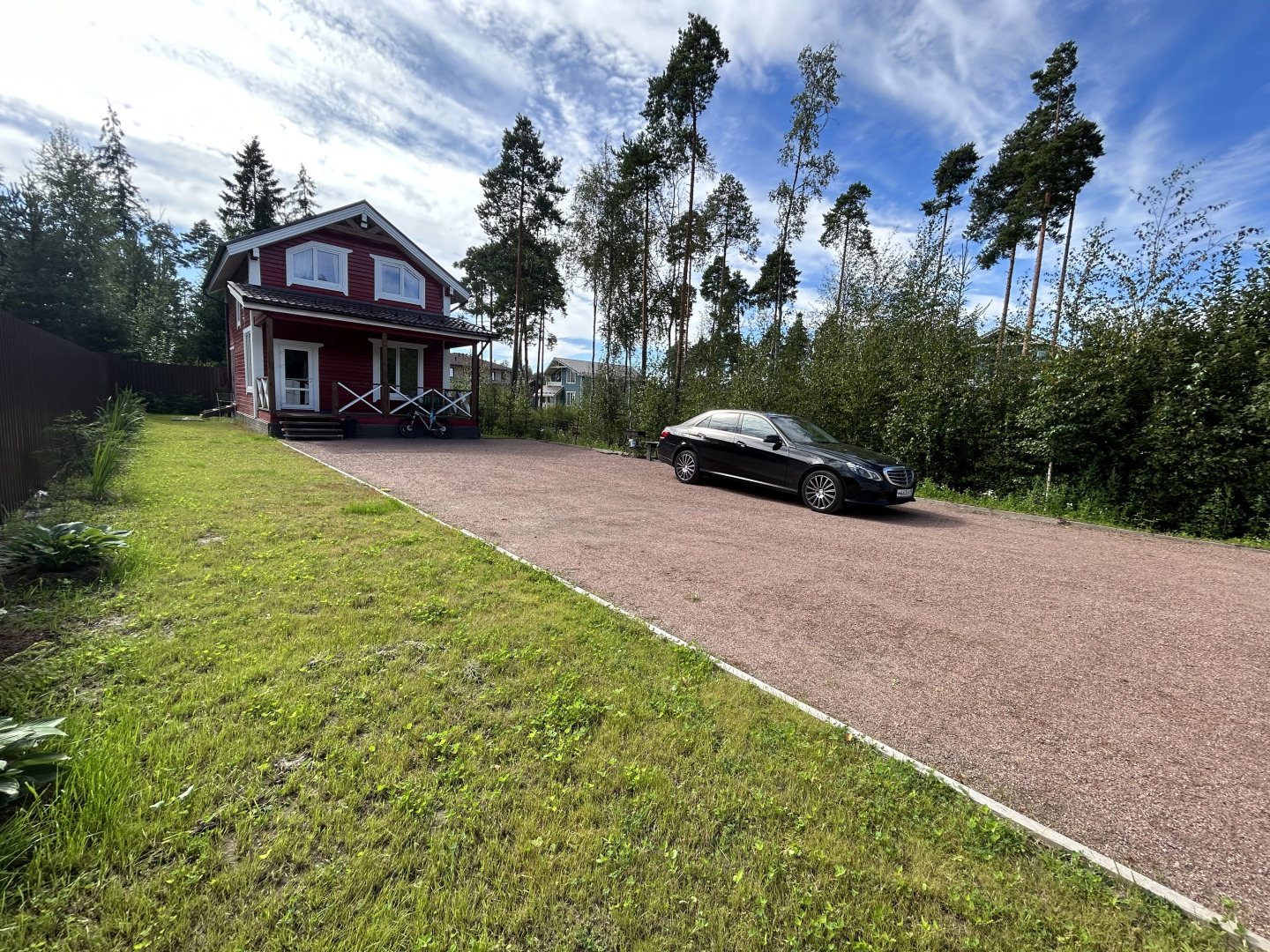 Частный дом Брусничный Коттедж с сауной