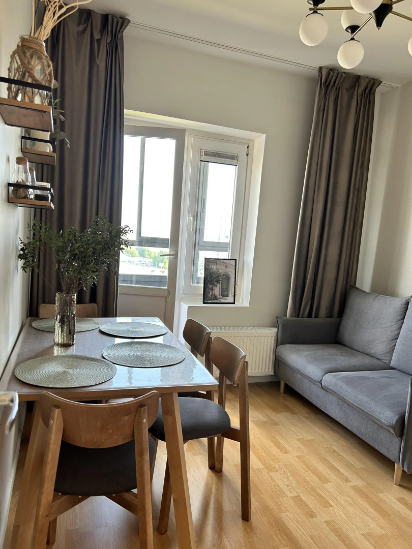 Квартира Сканди однокомнатные Piter Apartments с кондиционером