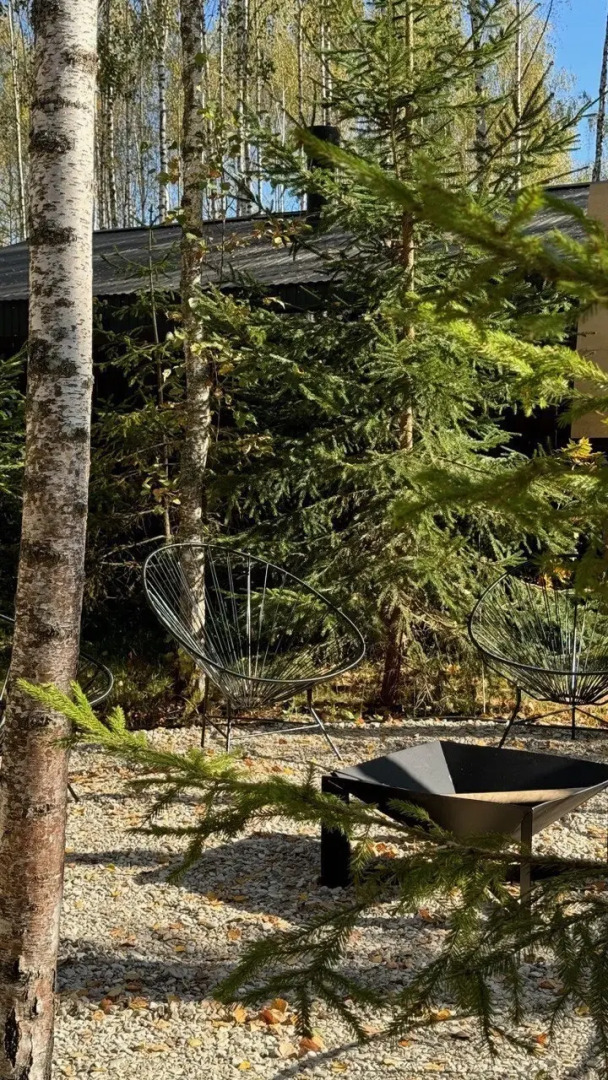 Частный Дом Панорамный В Лесу С Сауной И Чаном