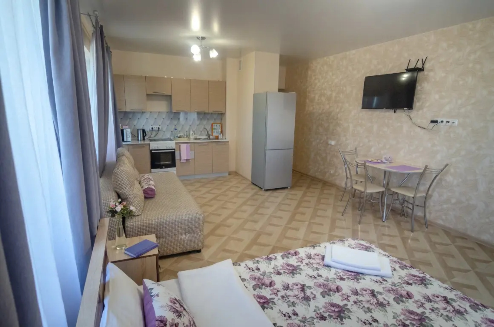 Апартаменты Фея с видом на Ангару