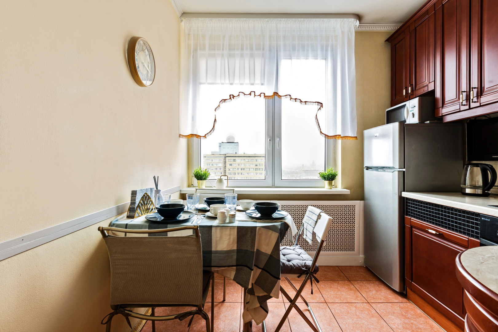 Great view on Kremlin 2 rooms apartment 23 floor