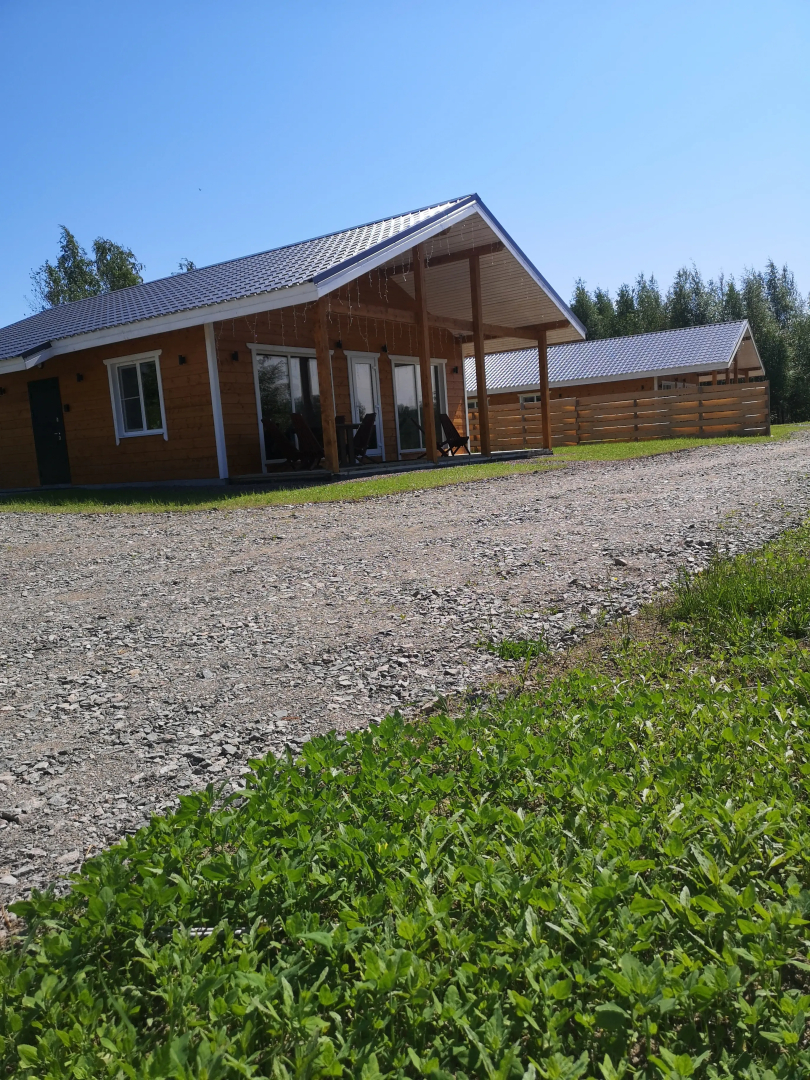 Гостевой дом с сауной вблизи реки и озера Ладоги Лисий берег