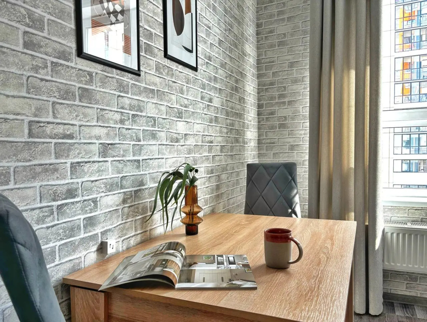 Квартира Атмосферная Рядом с Вокзалом для 2-х Гостей