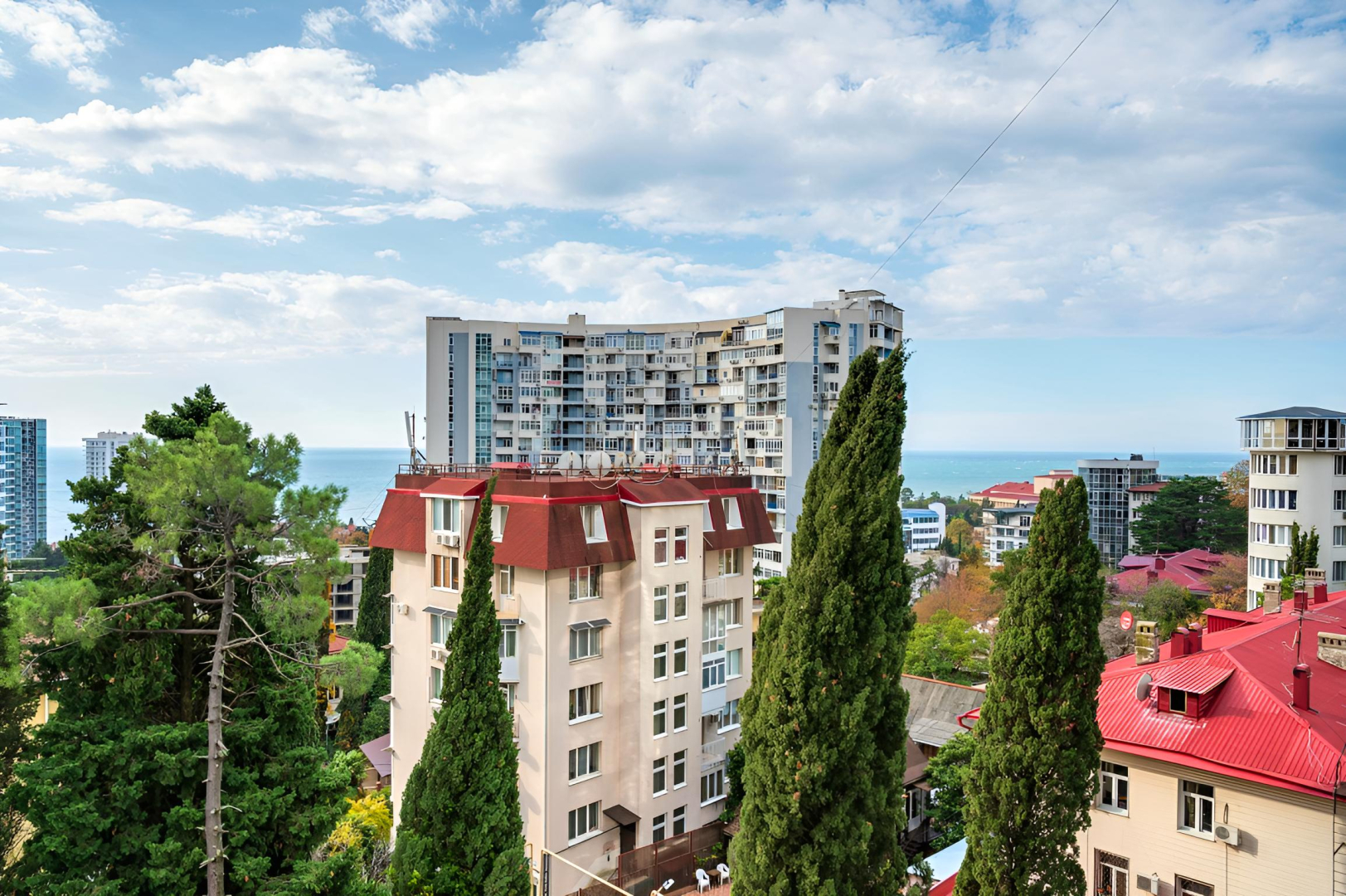 Апартаменты Вид на море в центре