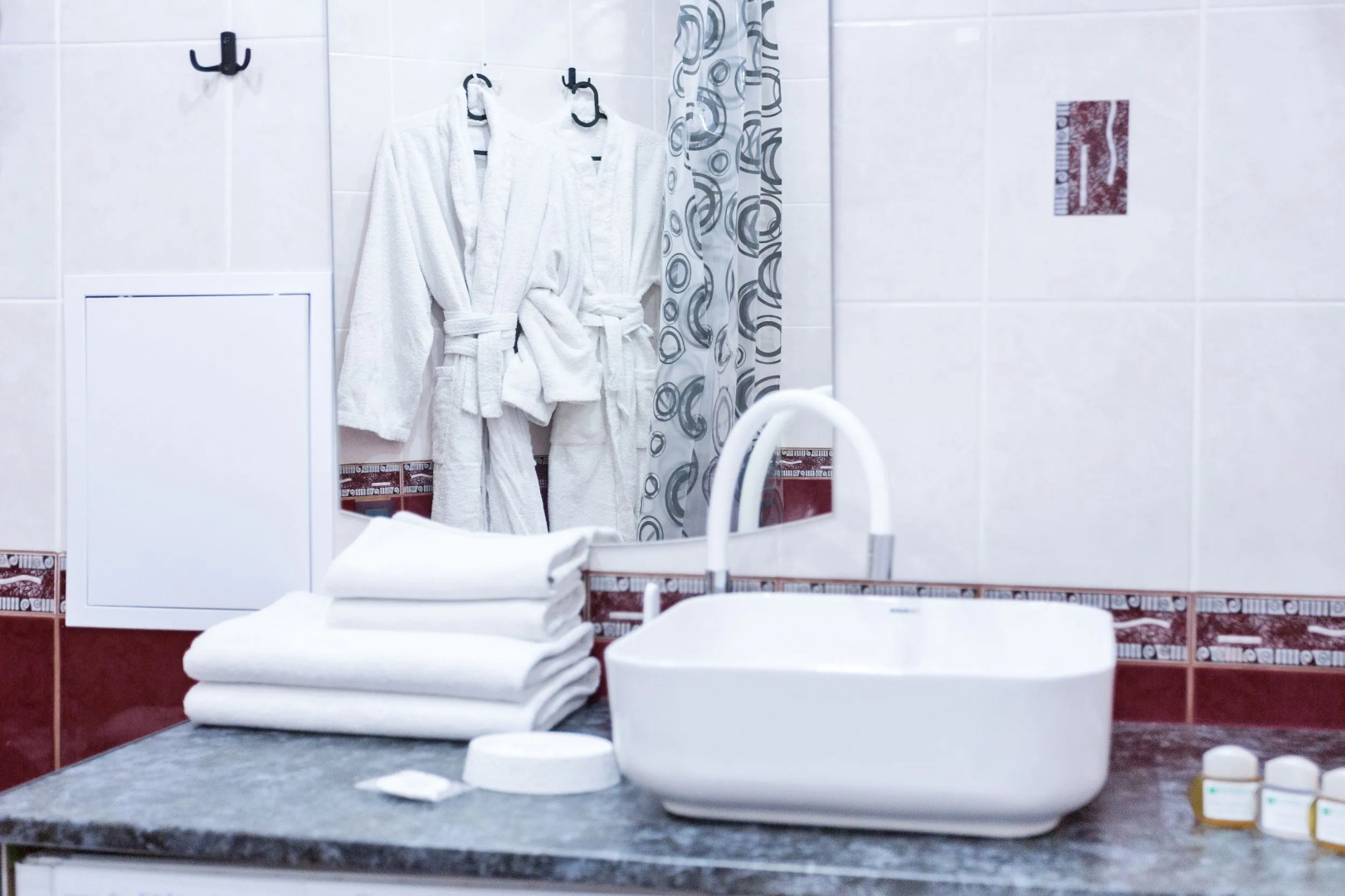 Апартаменты Румер Студио в центре с видом на город