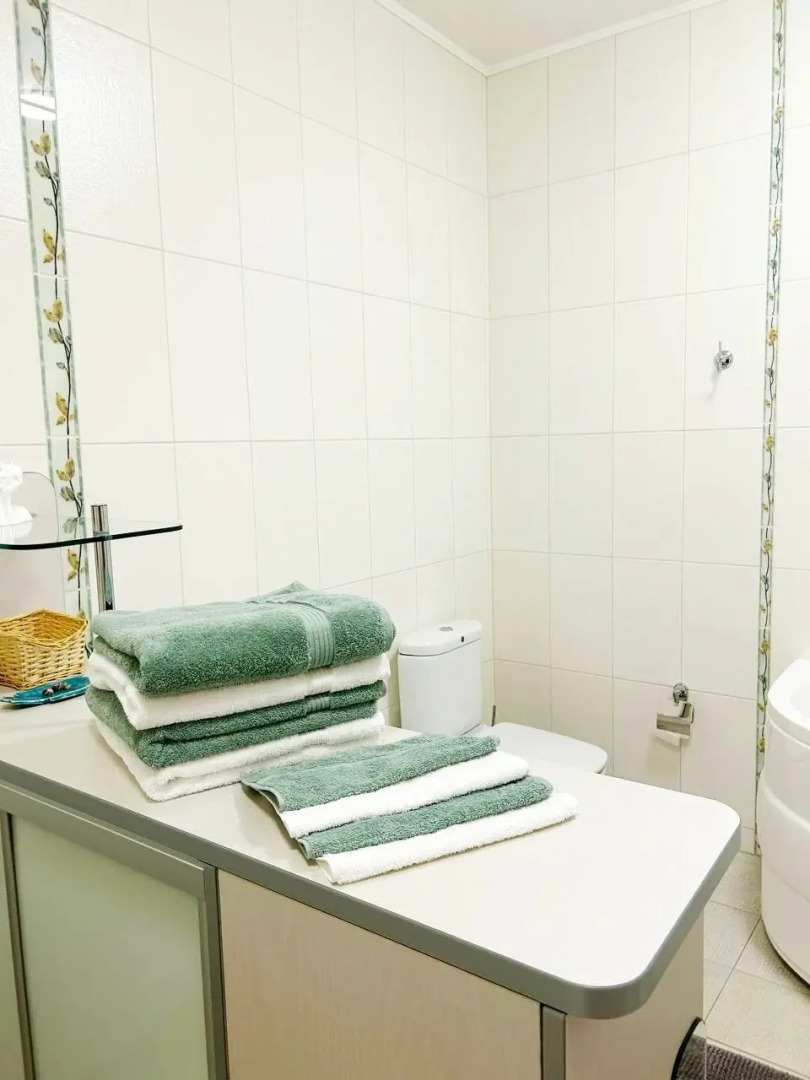 Апартаменты Dolce vita с автономным отоплением, 2 санузлами и тренажёром