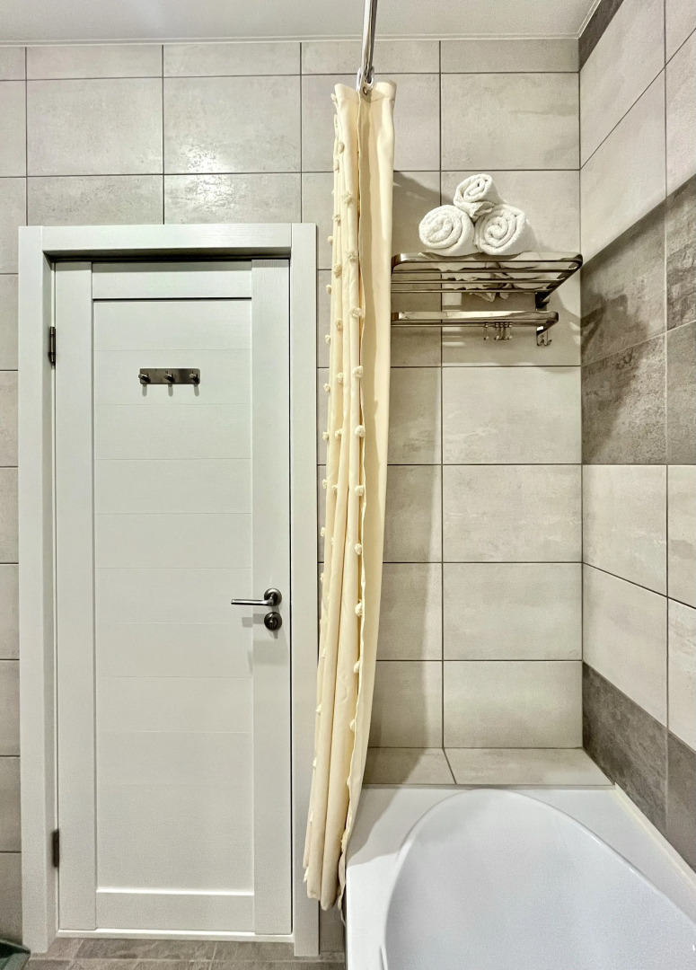 Квартира бирюзовая студия в Sердце города Перми