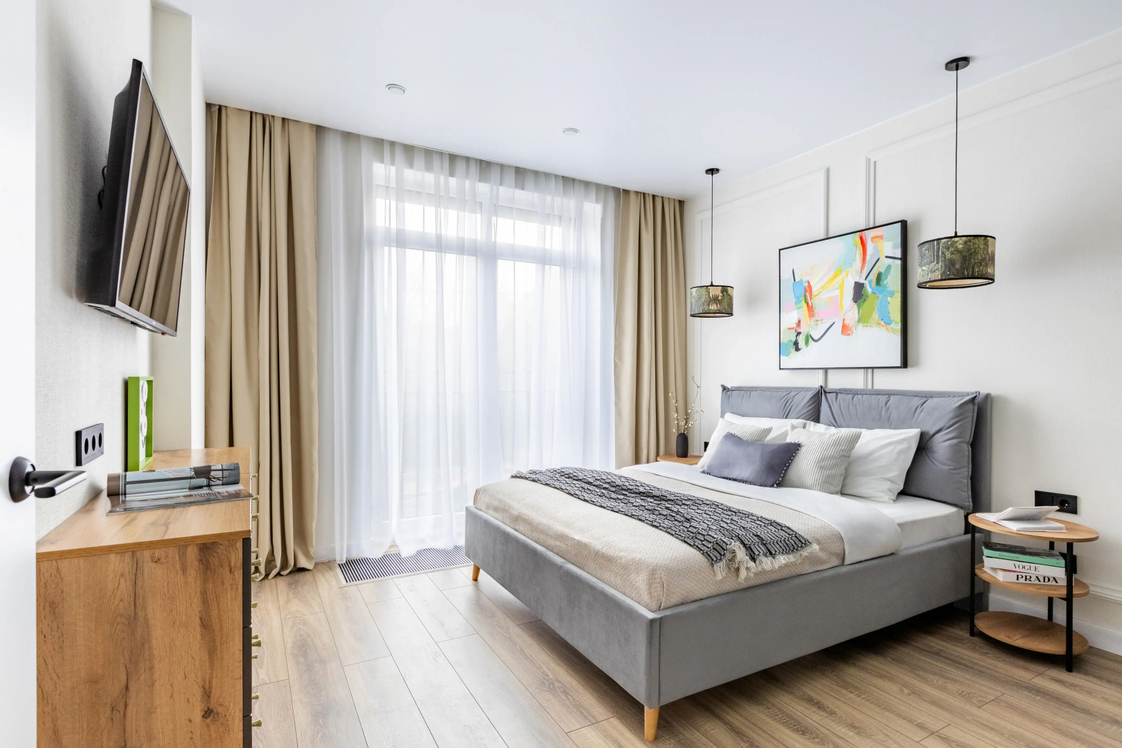 Квартира с новым стильным ремонтом