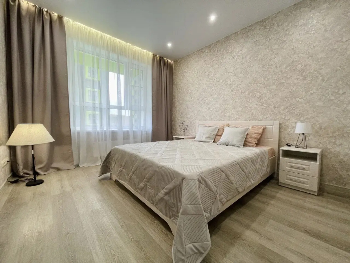 Квартира Новая Двухкомнатная Кардиоцентр 7 мин, Буртасы через дорогу