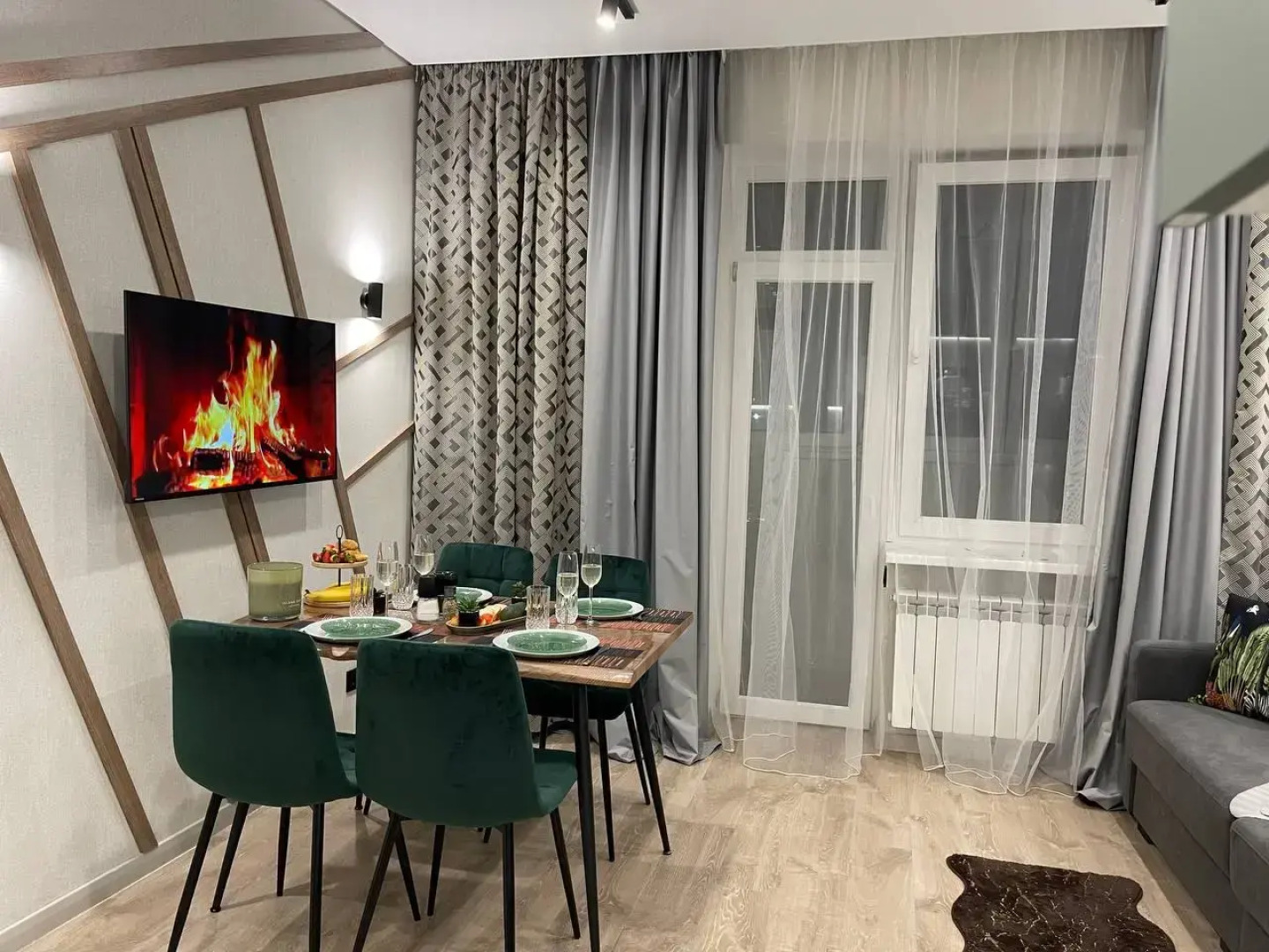 Квартира Уютный Апарт Шик Рядом с Рыбной Деревней